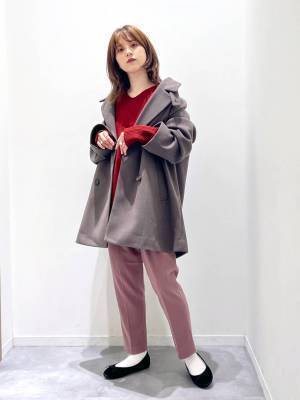 『秋冬の地味見え』 → 回避！！【グローバルワーク】一点投入で映える！「最旬カラーニット 」