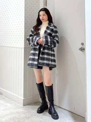 完売前に走れぇーーッ！！【Heather】デートにも着ていきたい♡「きれいめコート」