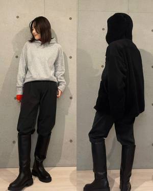 あの！タックワイドの冬版【ユニクロ】ヒートテックタックテーパードで冬の着まわしコーデまとめ☆