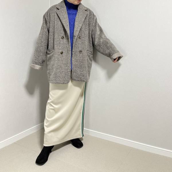 「古着好き」にオススメしたいっ！【アベイル】「ヘリンボーン柄が高見え」する”アウター”が「レトロ」かわいい♡