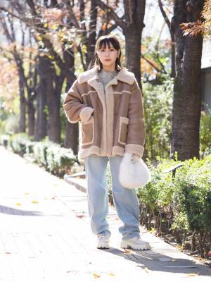 WEGOの人気スタッフが着る、真冬の主役アウターはコレ！