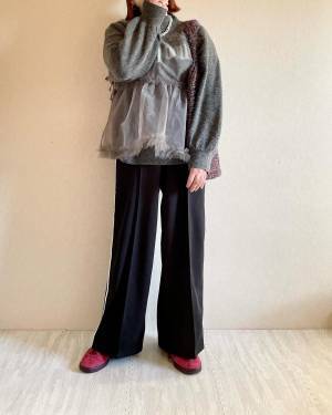 いつものコーデにプラス！【チュールレイヤード】で圧倒的おしゃれ♡