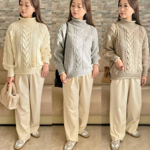 お値段以上の可愛さ♡【しまむら】マニア激推し！高見え「最旬ニット」