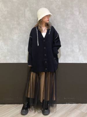 このワンポイントでこなれ感♡ オシャレ女子が取り入れてる【ステッチニット】って？