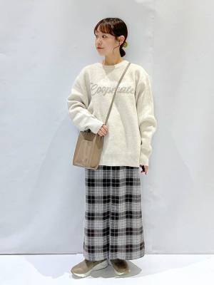 このフワフワ感がたまらんっ！【グローバルワーク】全色買い不回避♡「ロゴニット」