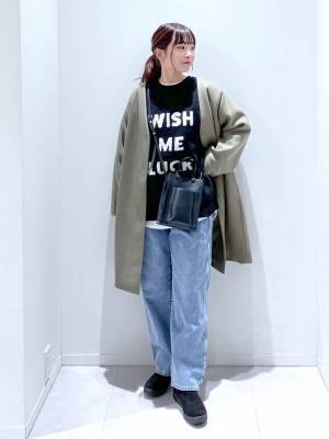 このフワフワ感がたまらんっ！【グローバルワーク】全色買い不回避♡「ロゴニット」