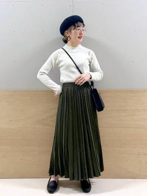 冬も『この色』が優勝！【グローバルワーク】きれいめにもカジュアルにも◎「カーキアイテム」