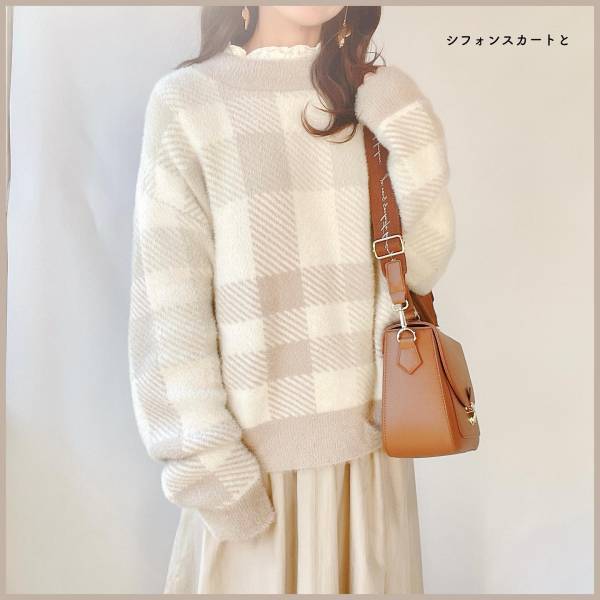 コスパ、最高すぎん？【しまむら】文句なしの可愛さ♡「高見えニット」