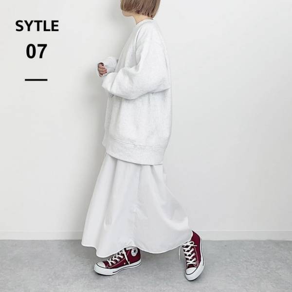 ほどよくラフ♡【GU】合わせ方たくさん！「万能スウェットコーデ」