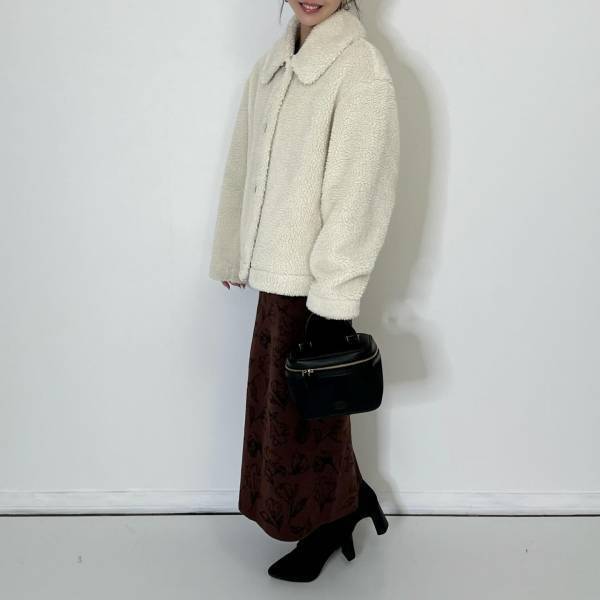 まさかの値下げ！？【ユニクロ】モコモコ襟が可愛い♡「ボアフリースジャケット」