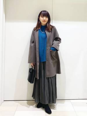 こりゃ、マネキン買いの可愛さ♡【グローバルワーク】スタッフの「トレンドニットコーデ」