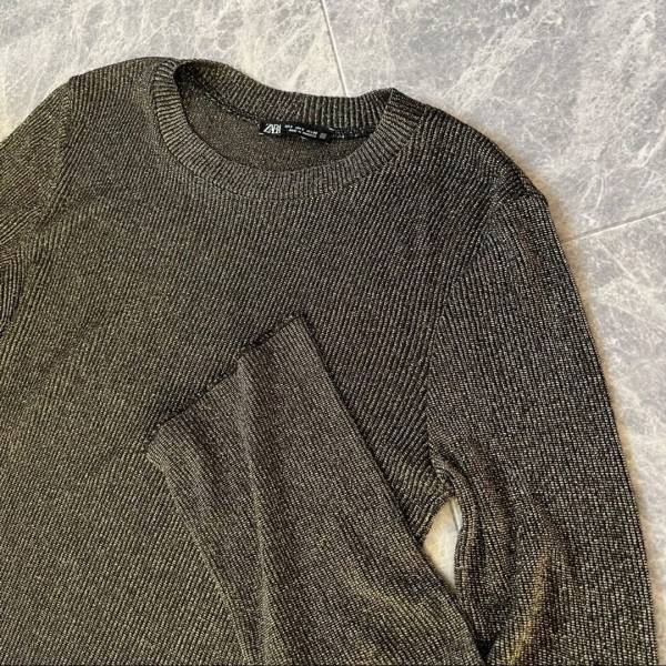 「華やか」な「女子会コーデ」に！！【ZARA】”ラメトップス”が「可愛い」♡