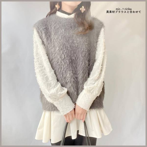 即買い案件だ！！【しまむら】高見えにもほどがあるッ♡「大人気ふわふわベスト」