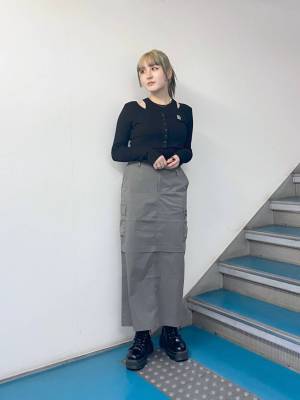 値下げ価格キターーッ♡♡【ALAND】トレンド感、爆上がり!!「カーゴスカート」