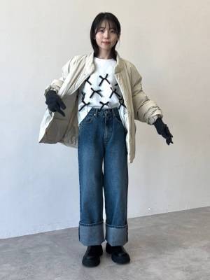 《可愛さ満点っ！》【ALAND】で叶う！トレンドライクに決まる♡「リボンニット」