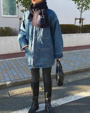 今っぽ【冬物アイテム】は断然コレ♡「ボリュームマフラー」で旬顔に！