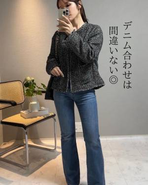 「万能だしほんと高見え」「カジュアルにも綺麗めにも」！！【ユニクロ】の”ツイードジャケット”