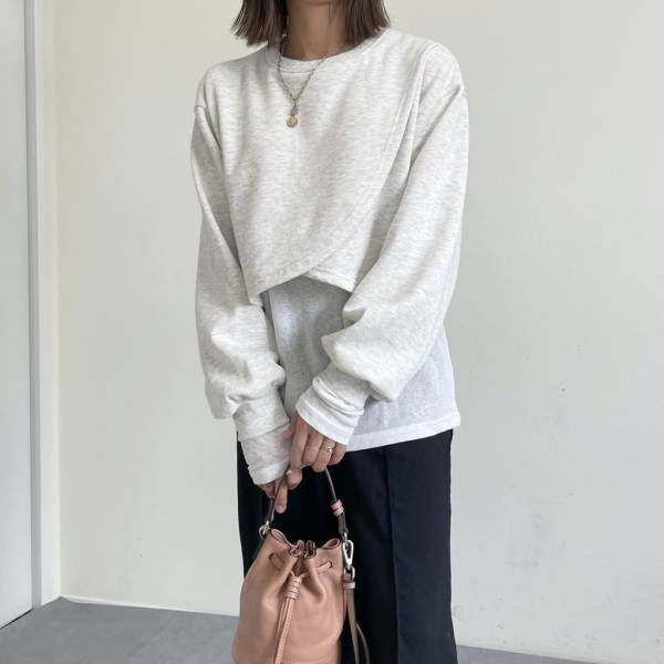 「1700円以下」で買える！！「一癖デザインが可愛い」♡【しまむら】コーデ例から見る〈”グレースウェット”のオシャレな着方〉