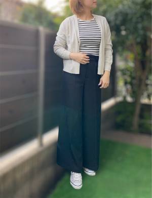 「着膨れナシ」で着回し力バツグンー！！！【しまむら】のカーディガンが「かわいすぎた」