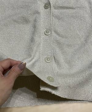 「今流行りのラメ」が可愛すぎる～～♡【しまむら】着回しやすい”きれいめカーディガン”を発見！