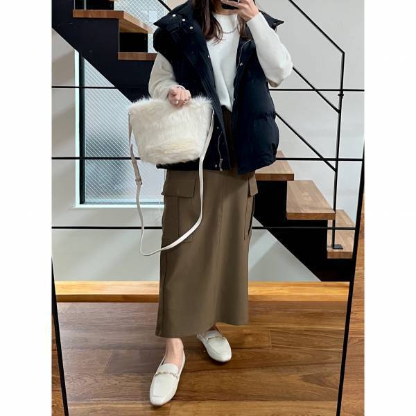 着回し力すごい…！「さりげなくオシャレ感アップ」【ユニクロ・GU】を使ったダウンベスト”万能コーデ”4選