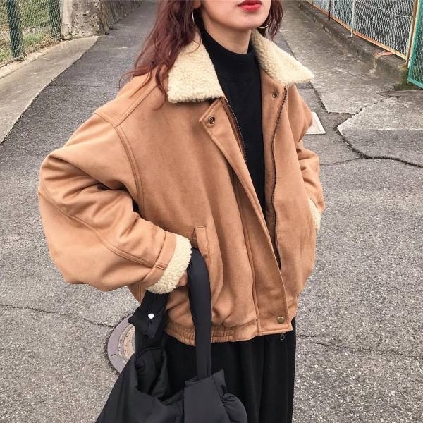 冬の定番素材！【スエードアイテム】でつくるカジュアルコーデ♡