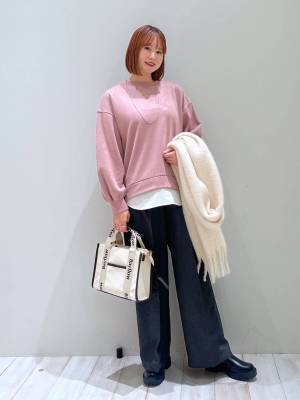 冬の定番素材！【スエードアイテム】でつくるカジュアルコーデ♡