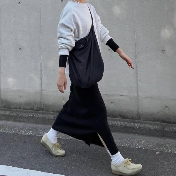 《あえてのメンズっぽが正解！》履くだけでおしゃ見え♡【ワラビーブーツ】