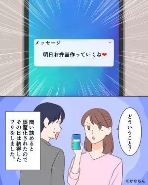 女「明日弁当作っていくね♡」妻「どういうこと？」→疑わしいメールに白を切る夫だったが…後日見つけた”確信的証拠”で事態急変！