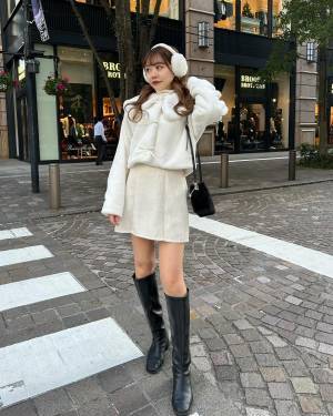 真冬だって【ミニ丈スカート】がはきたい♡