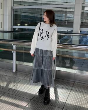 いま、買っておきたい【チュールアイテム】！ 女っぽ可愛いコーデって？