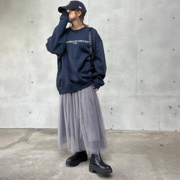 ハァァ、可愛いッ‼︎（泣）【しまむら】イロチ買い不可避♡「チュールスカート」