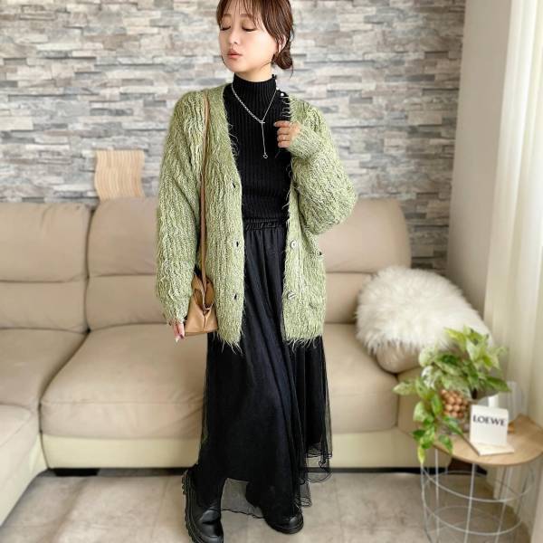 ハァァ、可愛いッ‼︎（泣）【しまむら】イロチ買い不可避♡「チュールスカート」