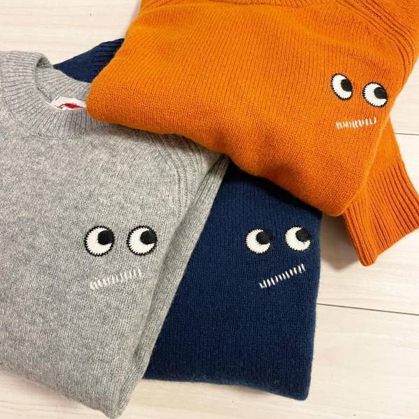 《お揃いしたくてGET！》「目ん玉可愛くて好き」【ユニクロ】☆ワンポイント刺繍アイテム紹介☆