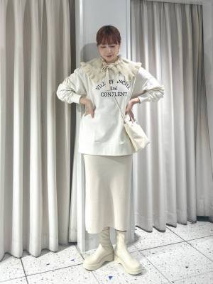 BIGなサイズ感が今っぽ！最新【つけ襟】で大人ガーリーコーデ♡