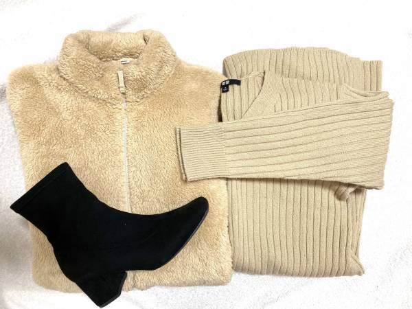 「コーディネートの幅が広がる」！！【ユニクロ】”フリースジャケット”を使ったコーディネート4選