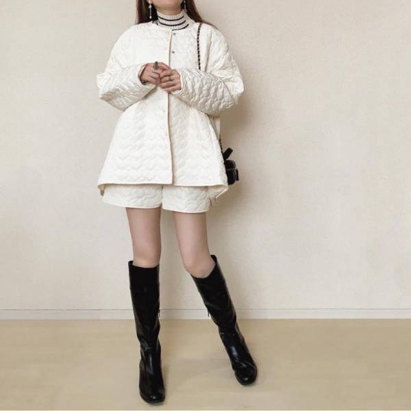 《こなれ感すごすぎ♡》これ1枚でコーデ完成っ！毎年人気の”キルティングコート”コーデ紹介
