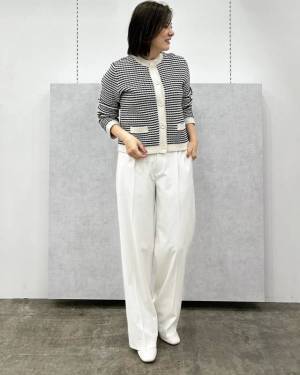 コレ「1着は持っていたいッ！！」「太って見えない！」【ホワイトボトムス】“着こなしコーデ”4選