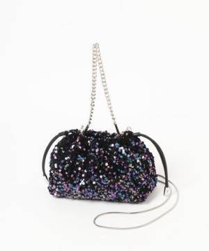 モード感をプラス！ サイズ感まで可愛い♡ 充実の【スパンコールバッグ】