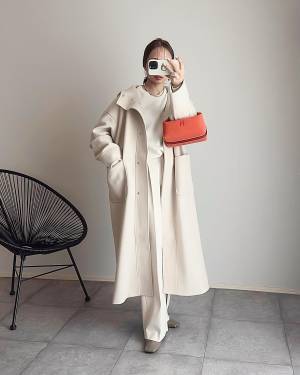 プチプラで真似できちゃう♡【ユニクロ】おしゃれさんに学ぶ！冬の「ホワイトコーデ」