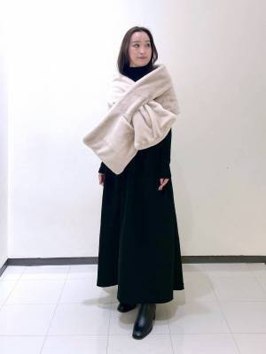 マフラー卒業かも！ 大人の可愛さアップな【ティペット】活用法♡