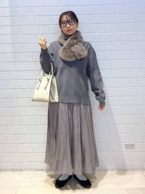 マフラー卒業かも！ 大人の可愛さアップな【ティペット】活用法♡