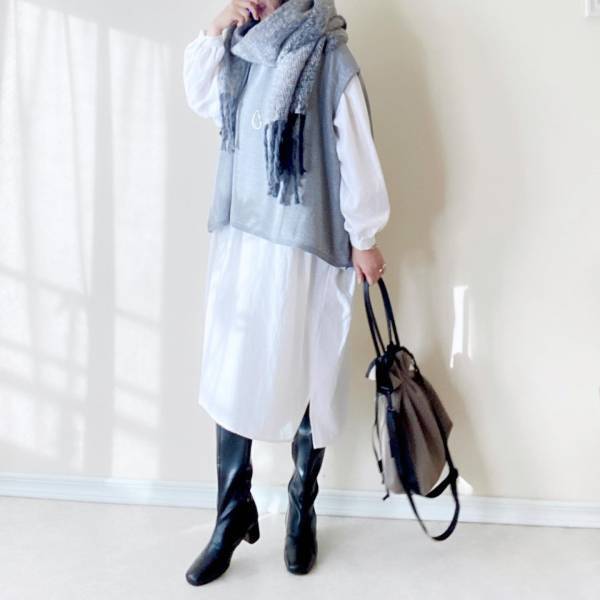 今すぐ真似させてぇーッ♡♡【しまむら】おしゃれさんの「マフラー着回し術」!!