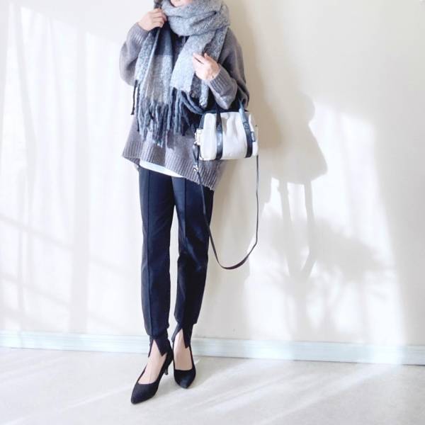 今すぐ真似させてぇーッ♡♡【しまむら】おしゃれさんの「マフラー着回し術」!!