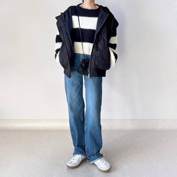 こりゃ買っておきたい！【ユニクロ】1着で大人な着こなし♡「カジュアルデニム」