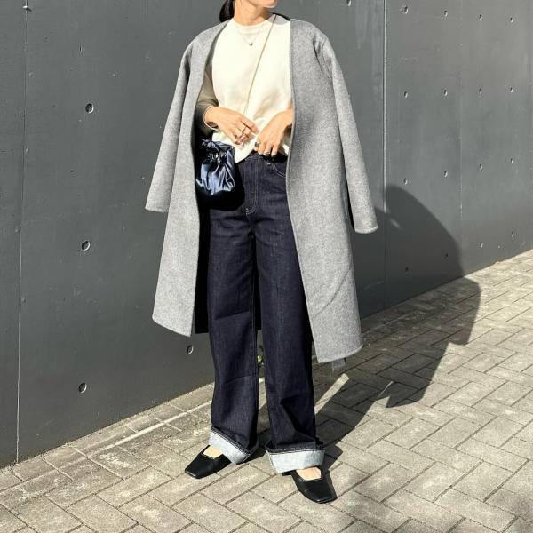 こりゃ買っておきたい！【ユニクロ】1着で大人な着こなし♡「カジュアルデニム」