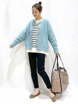 冬ずっと着てたい（涙）【グローバルワーク】モチっとした肌触り♡「大人気ニット」