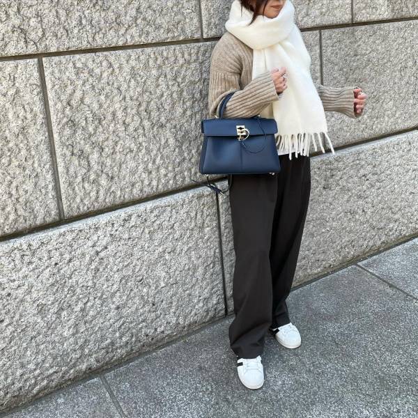 ユニ女の「激推し」キターーッ！！【ユニクロ】ボリューム感が可愛い♡「チャンキーストール」