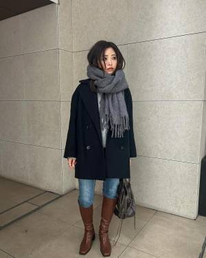 ユニ女の「激推し」キターーッ！！【ユニクロ】ボリューム感が可愛い♡「チャンキーストール」