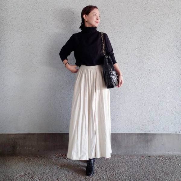 「上はピタッと」×「下はふわっと」がルール！？→毎日のコーデ作りがグッと楽になる”テクニック”とは！